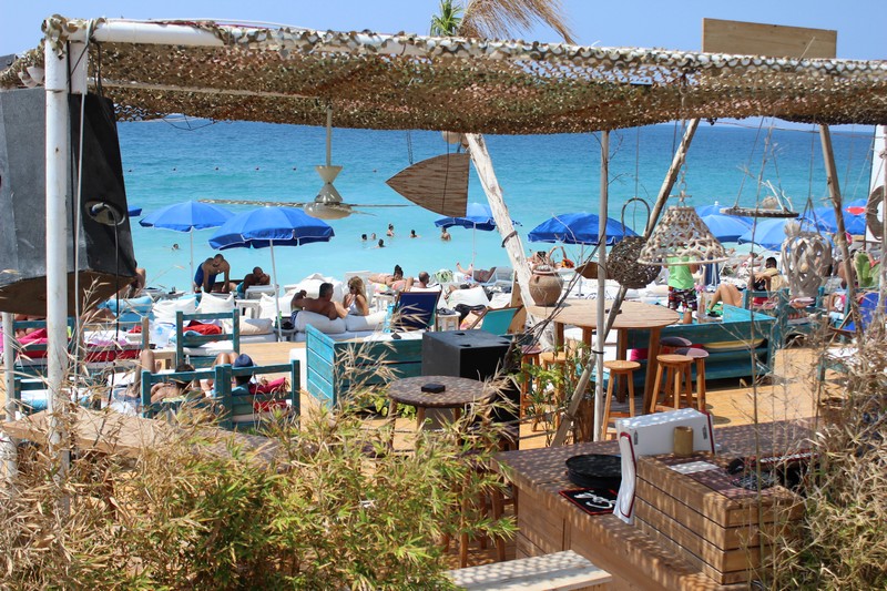 Tonic Beach Bar on Sunday